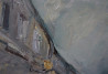 Kristina Česonytė tapytas paveikslas Vilniaus senamiestis vakarop, Tapyba aliejumi , paveikslai internetu