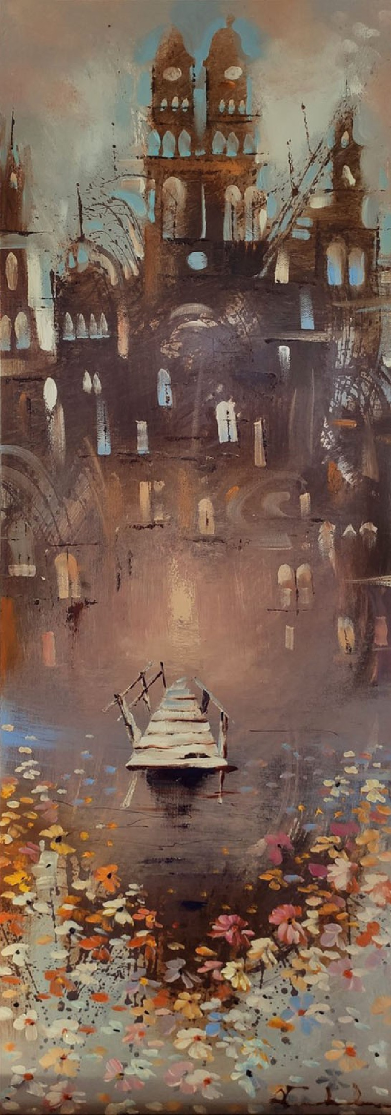 Alvydas Venslauskas tapytas paveikslas Vasaros naktis sustojo, Svajokliams , paveikslai internetu
