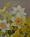 Danutė Virbickienė tapytas paveikslas Pavasaris, Gėlių kalba , paveikslai internetu