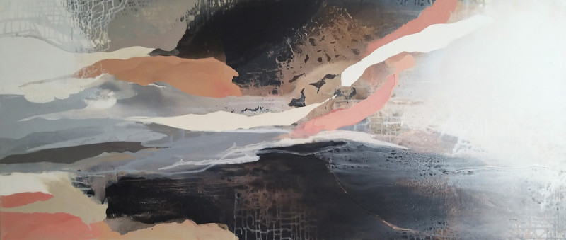 Dalia Kirkutienė tapytas paveikslas Adagio, Abstrakti tapyba , paveikslai internetu