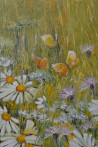 Danutė Virbickienė tapytas paveikslas Vasaros dvelksmas, Gėlių kalba , paveikslai internetu