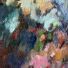 Junija Galejeva tapytas paveikslas Kvapai miške po lietaus , Abstrakti tapyba , paveikslai internetu