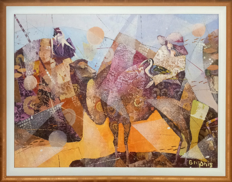 Česlovas Grigonis tapytas paveikslas Tiesiog sapnas, Išlaisvinta fantazija , paveikslai internetu