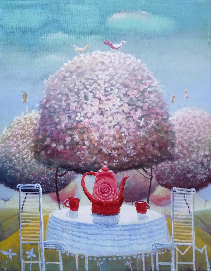 Modestas Malinauskas tapytas paveikslas Pavasarinis, Galerija , paveikslai internetu