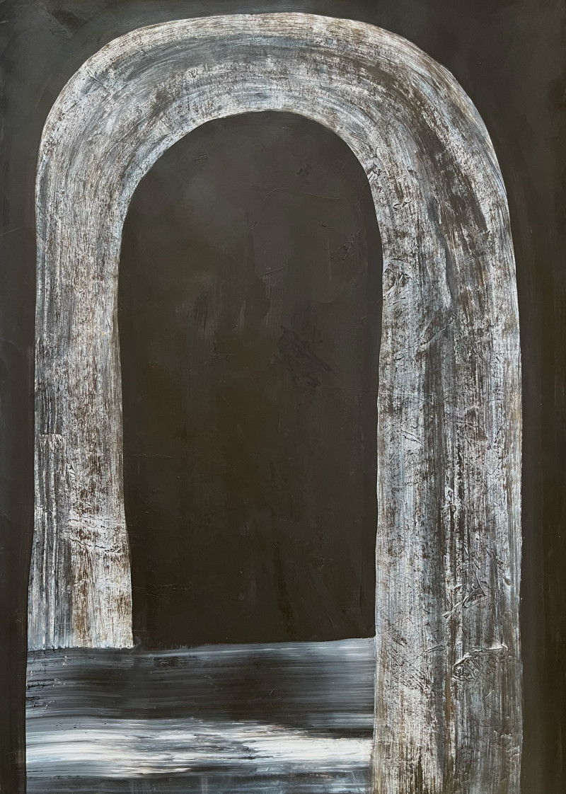 Dalius Jonaitis tapytas paveikslas Laimės arka, Abstrakti tapyba , paveikslai internetu