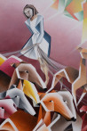 Kristina Šaudinytė tapytas paveikslas Džiugesys, Išlaisvinta fantazija , paveikslai internetu