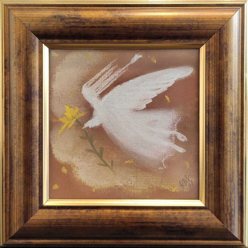 Angel original painting by Rima Sadauskienė. Angels