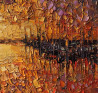 Simonas Gutauskas tapytas paveikslas Uostelis, Peizažai , paveikslai internetu