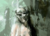 Jonas Kunickas tapytas paveikslas JK22-0301 Sirena, Aktas , paveikslai internetu