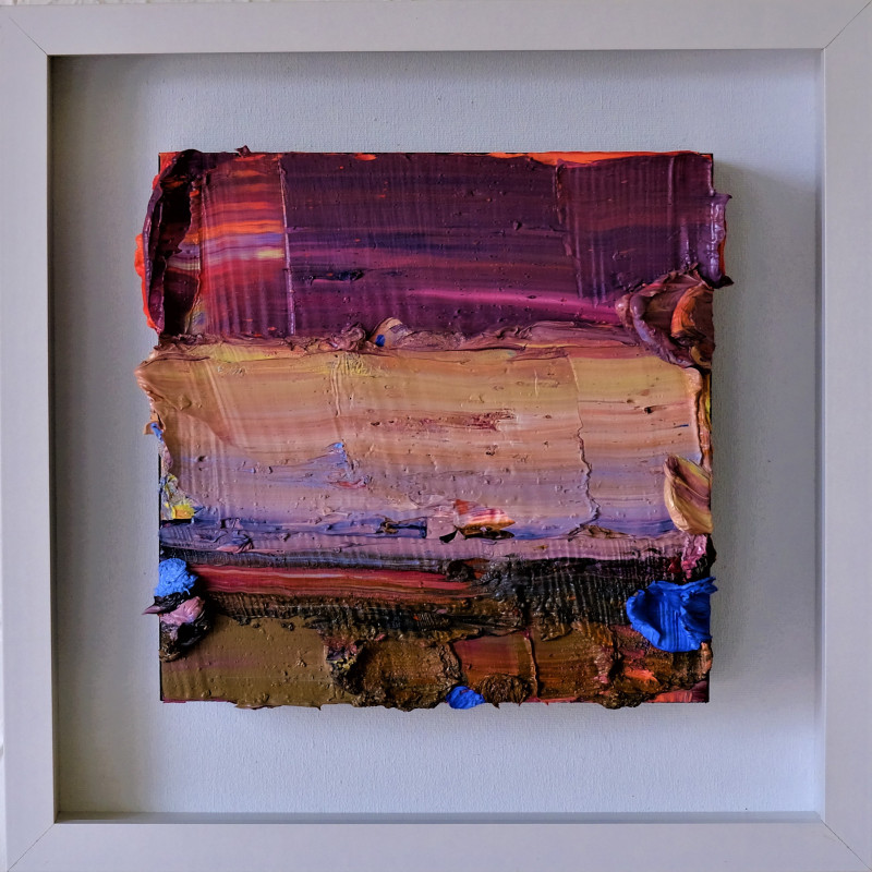 Rytas Jurgelis tapytas paveikslas Vakarėja, Abstrakti tapyba , paveikslai internetu