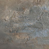 Junija Galejeva tapytas paveikslas Kaimiška auksinė, mėlyna ir sidabras, Abstrakti tapyba , paveikslai internetu