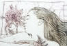 Gražvyda Andrijauskaitė tapytas paveikslas Mieganti, Tapyba su žmonėmis , paveikslai internetu