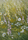 Danutė Virbickienė tapytas paveikslas Atskubėjo vasara, Žolynų kolekcija , paveikslai internetu