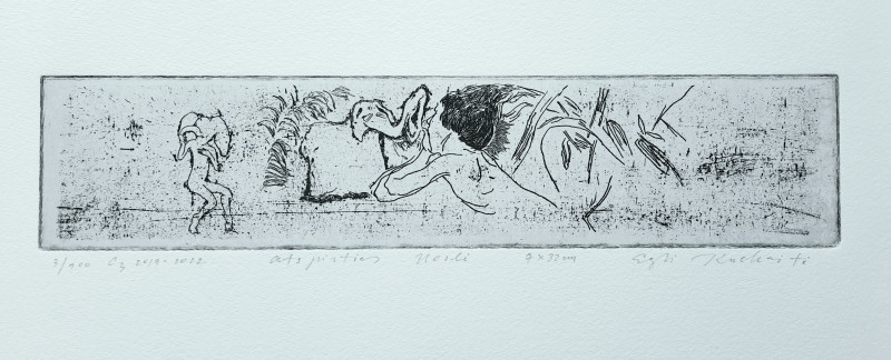 Eglė Kuckaitė tapytas paveikslas Atspirties Uoslė, Ramybe dvelkiantys , paveikslai internetu