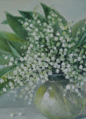 Danutė Virbickienė tapytas paveikslas Pakalnutės, Gėlių kalba , paveikslai internetu