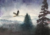 Jerome Cigara tapytas paveikslas Antakalnis forest, Peizažai , paveikslai internetu