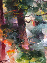 Petras Lukošius tapytas paveikslas Vakaras, Abstrakti tapyba , paveikslai internetu