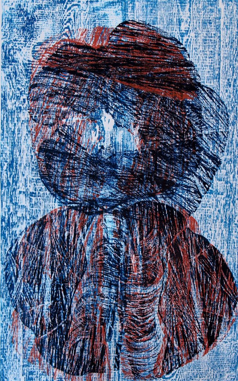 Alvydas Goštautas tapytas paveikslas Amžinybės piligrimas, Abstrakti tapyba , paveikslai internetu