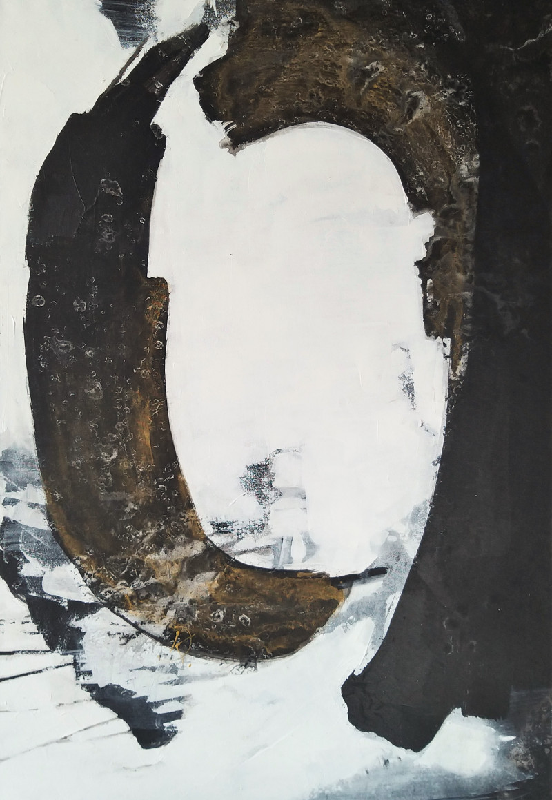 Dalia Kirkutienė tapytas paveikslas Opus 1, Abstrakti tapyba , paveikslai internetu