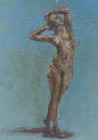Mindaugas Juodis tapytas paveikslas Slapti ženklai XXIII, Miniatiūros - Maži darbai , paveikslai internetu