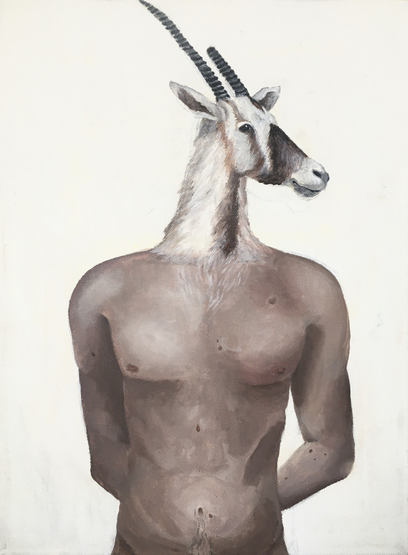 Emilija Šileikaitė tapytas paveikslas Ponas, Animalistiniai paveikslai , paveikslai internetu