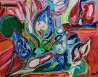 Arvydas Martinaitis tapytas paveikslas Žydėjimas, Gėlių kalba , paveikslai internetu