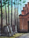 Eugis Eidukaitis tapytas paveikslas Koplyčia, Ramybe dvelkiantys , paveikslai internetu