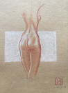 Jerome Cigara tapytas paveikslas Naked F, Tapyba su žmonėmis , paveikslai internetu