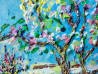 Arvydas Martinaitis tapytas paveikslas Sena obelis, Peizažai , paveikslai internetu