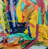 Arvydas Martinaitis tapytas paveikslas Pavasaris, Miniatiūros - Maži darbai , paveikslai internetu