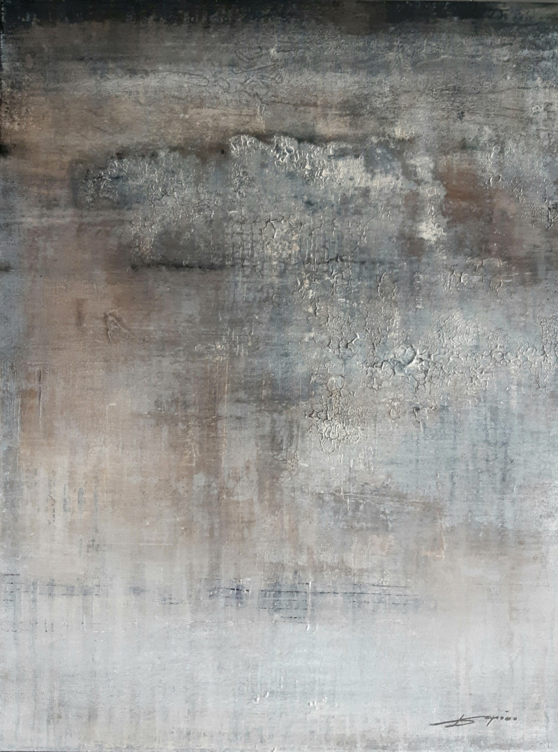 Egidijus Dapšas tapytas paveikslas Būties ištakas, Abstrakti tapyba , paveikslai internetu