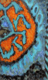 Ugnius Motiejūnas tapytas paveikslas Liepsnabangis, Abstrakti tapyba , paveikslai internetu