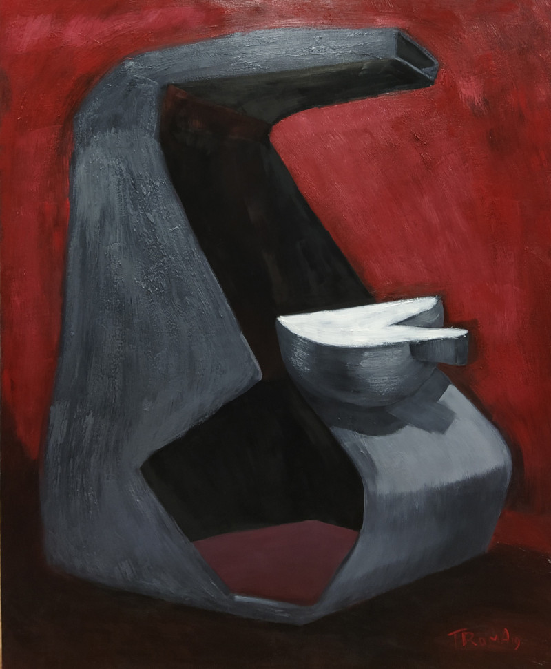 Irina Troma tapytas paveikslas Vidinė erdvė 2, Abstrakti tapyba , paveikslai internetu