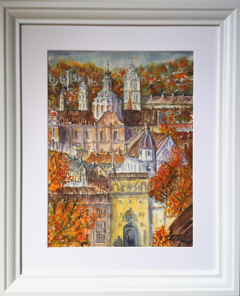 Dmitrij Zuj tapytas paveikslas Vilnius, Urbanistinė tapyba , paveikslai internetu