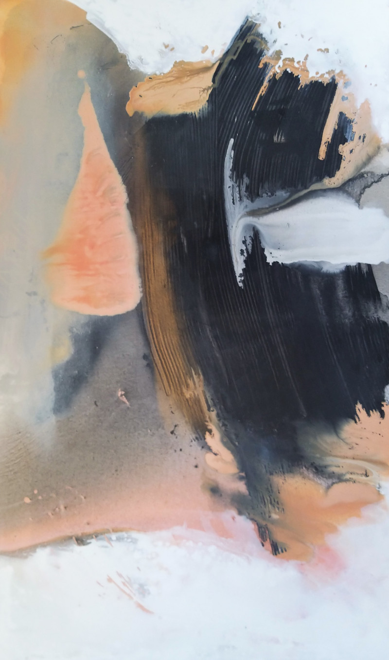 Dalia Kirkutienė tapytas paveikslas Giesmė, Abstrakti tapyba , paveikslai internetu