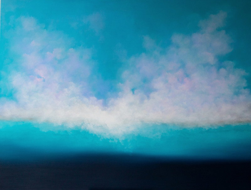 Larissa Uvarova tapytas paveikslas DEEP INSIDE 6, Abstrakti tapyba , paveikslai internetu