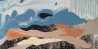 Dalia Kirkutienė tapytas paveikslas Lėtas skrydis, Abstrakti tapyba , paveikslai internetu