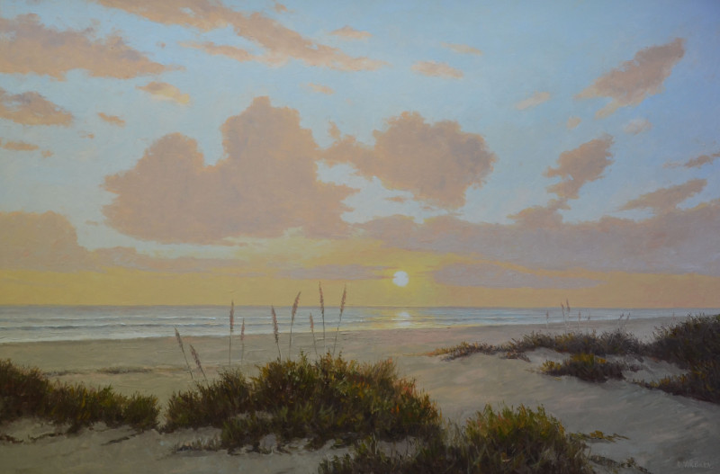 The Magic of the Seaside original painting by Rimantas Virbickas. Landscapes