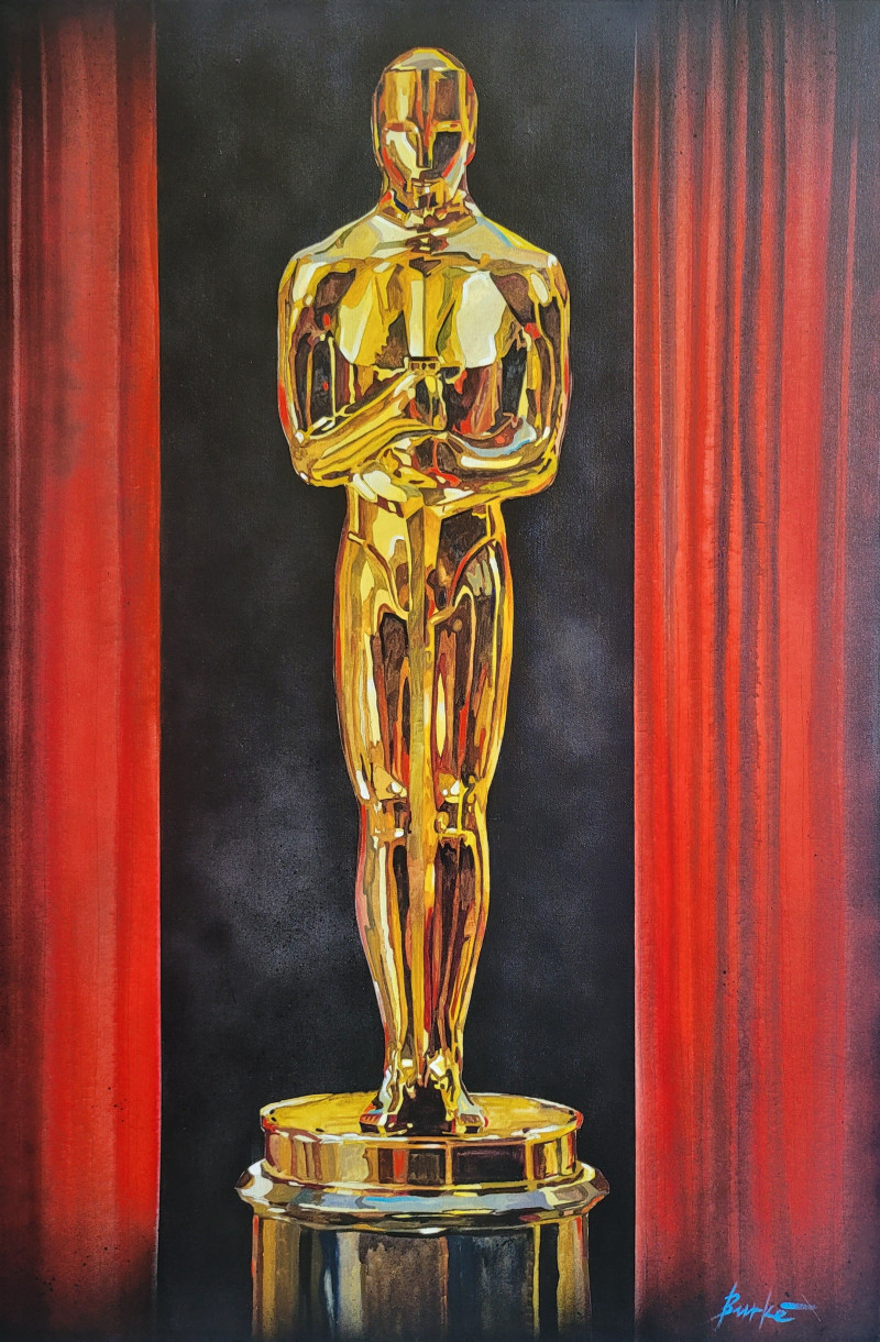 Ansis Burkė tapytas paveikslas Oskaras, Fantastiniai paveikslai , paveikslai internetu