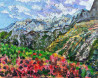 High Tatras (Zakopane) original painting by Vincas Andrius (Vincas Andriušis). Landscapes