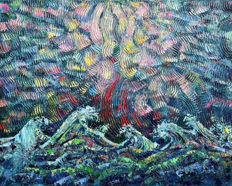 Vincas Andrius (Vincas Andriušis) tapytas paveikslas Jūros sapnas, Marinistiniai paveikslai , paveikslai internetu