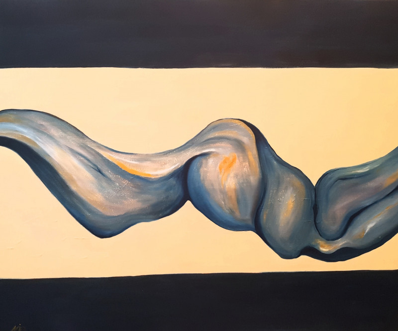 Majd Kara tapytas paveikslas Untitled, Abstrakti tapyba , paveikslai internetu