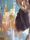 Alvydas Venslauskas tapytas paveikslas Iš ciklo “Atspindžiai lange\\" - Karalienė, Nepataisomiems romantikams , paveikslai in...