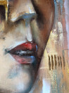Alvydas Venslauskas tapytas paveikslas Iš ciklo “Atspindžiai lange\\" - Karalienė, Nepataisomiems romantikams , paveikslai in...
