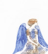 Gražvyda Andrijauskaitė tapytas paveikslas Angelas, Angelų kolekcija , paveikslai internetu