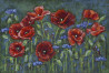 Passion original painting by Laura Aitmanė. Flowers