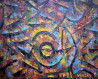 Vincas Andrius (Vincas Andriušis) tapytas paveikslas Nežinoma Galaktika, Abstrakti tapyba , paveikslai internetu