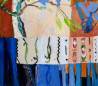 Loreta Zdanavičienė tapytas paveikslas Gotautės nuometas, Abstrakti tapyba , paveikslai internetu