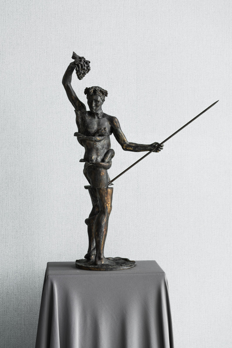 Liutauras Griežė tapytas paveikslas Keista Dioniso Mirtis (skulptūra), Skulptūra , paveikslai internetu