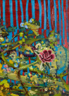 Loreta Zdanavičienė tapytas paveikslas Rudens ženklai I, Gėlių kalba , paveikslai internetu
